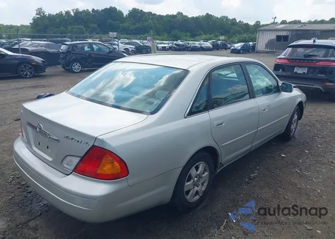 2000 Toyota Avalon Xl из США, поврежденный, VIN 4T1BF28B7YU072323